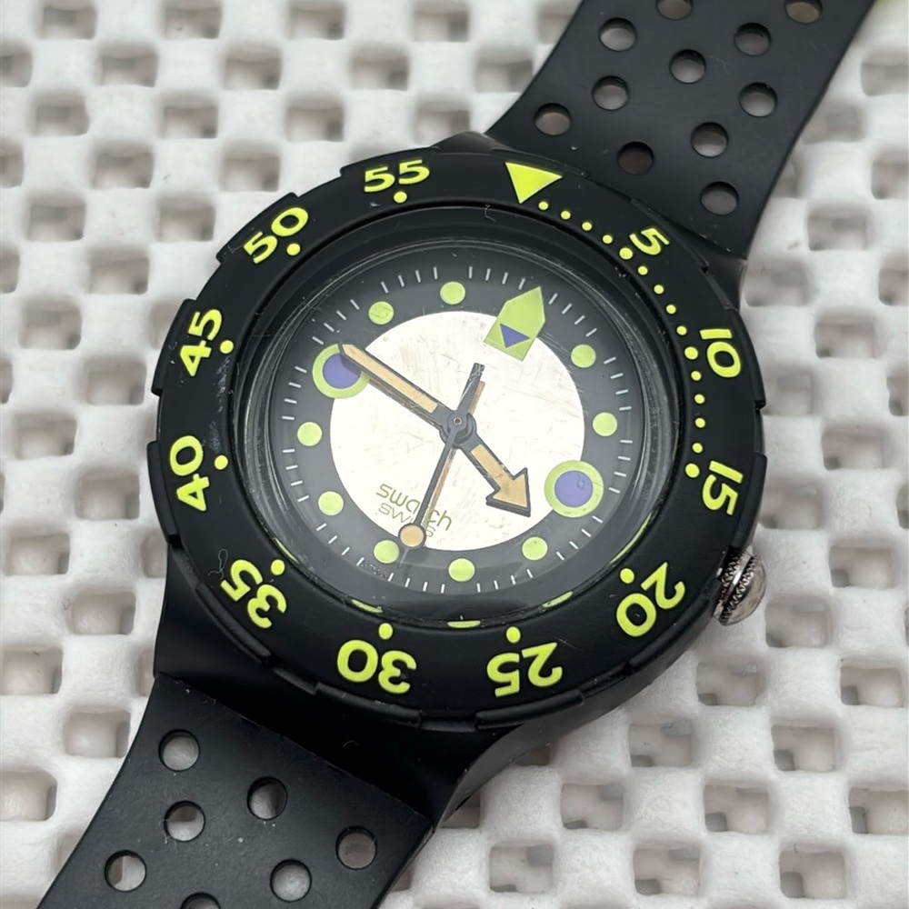 Swatch Watch - SDB102 - SHAMU / BLACK WAVE